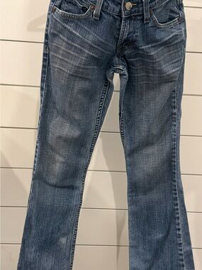 Levi's 524 Too Superlow tapered Jeans Juniors Size 1 Short